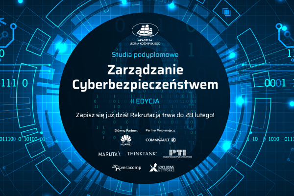 Studia podyplomowe Zarządzanie Cyberbezpieczeństwem – II edycja
